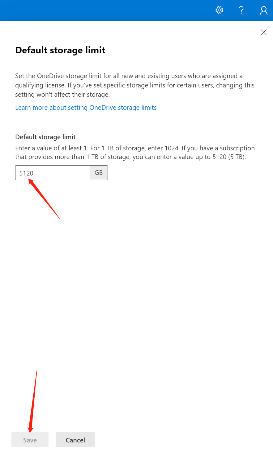 图片[2]-Set the default storage space up to 5 TB for OneDrive users-G-Suite